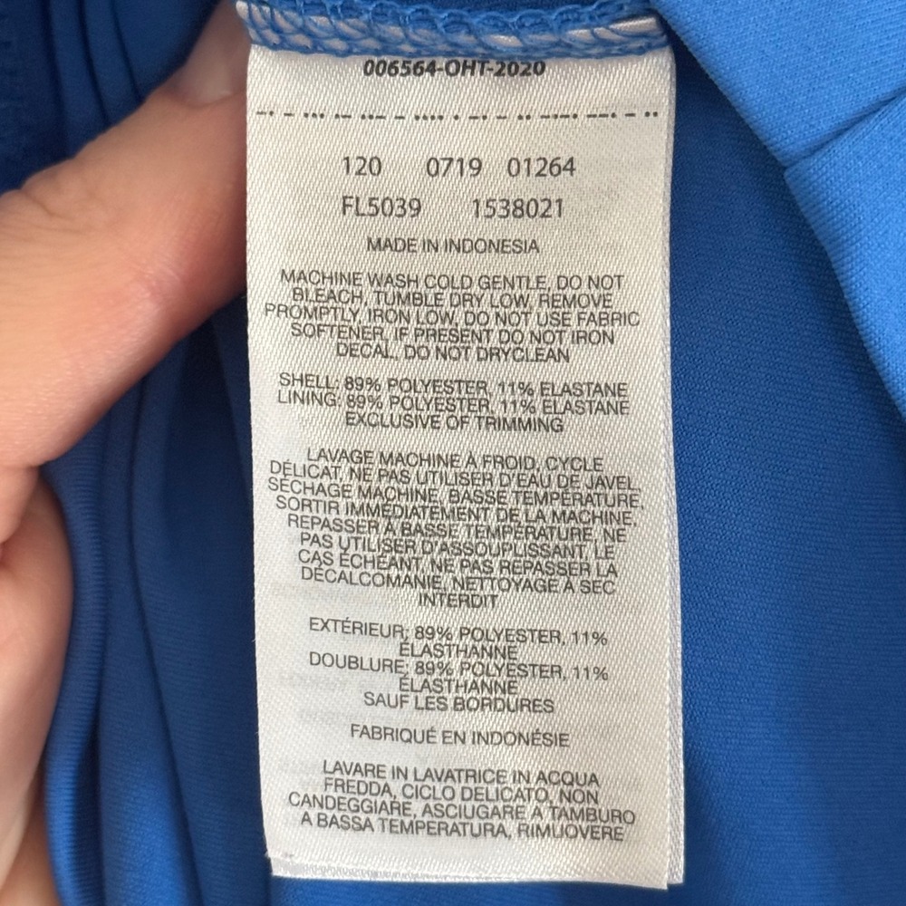 Columbia PFG Freezer III Dress Women's L Blue Omni-Freeze UPF 50 - Picture 4 of 7
